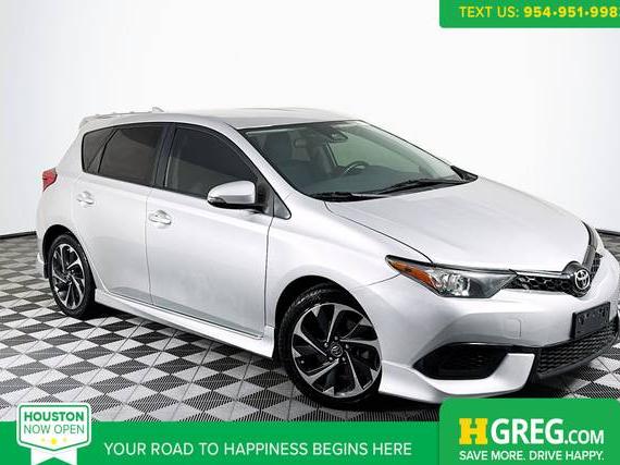 TOYOTA COROLLA IM 2018 JTNKARJE2JJ574806 image